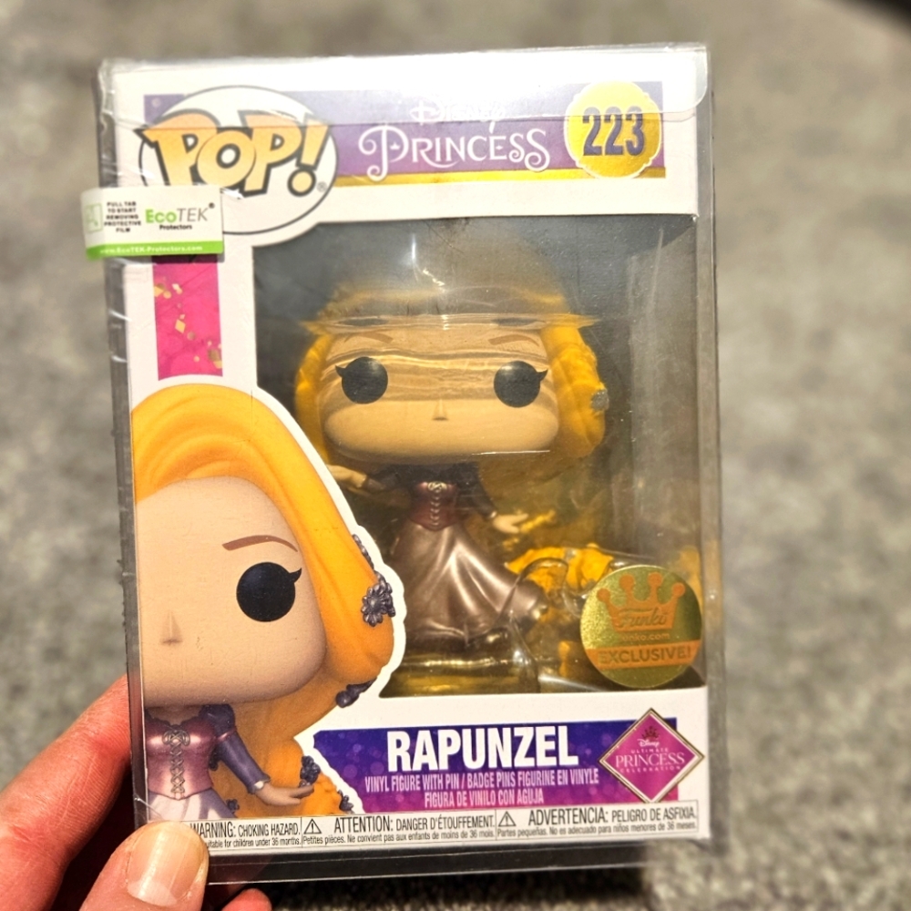 NIB Funko Pop Rapunzel With Pin